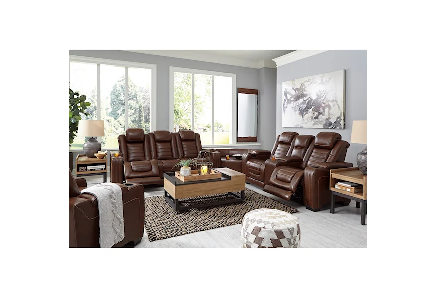 Backtrack Reclining Living Room Group by Signature Design by Ashley at Gill Brothers Furniture & Mattress
