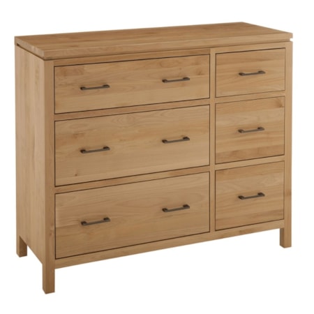 Generations 6 Drawer Combo Dresser