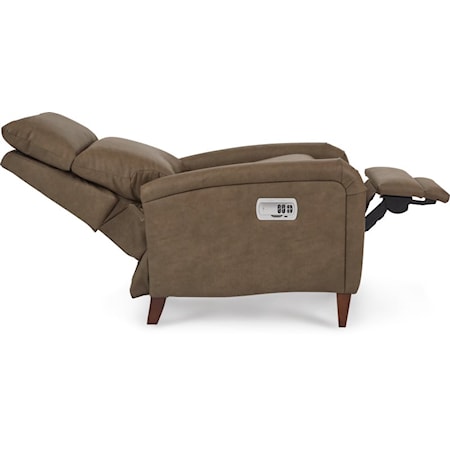 Upholstered High Leg Recliner