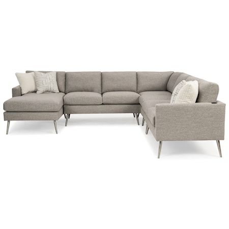 6-Seat Sectional Sofa w/ LAF Chaise