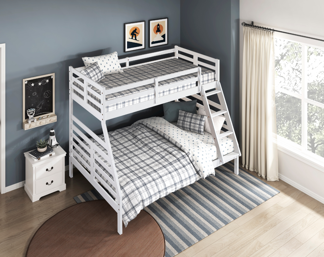 Homelegance Darden Twin over Full Bunk Bed