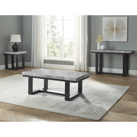 3-pc. Complete Marble-Top Occasional Set