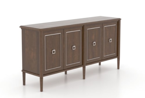 Transitional Customizable 4-Door Buffet