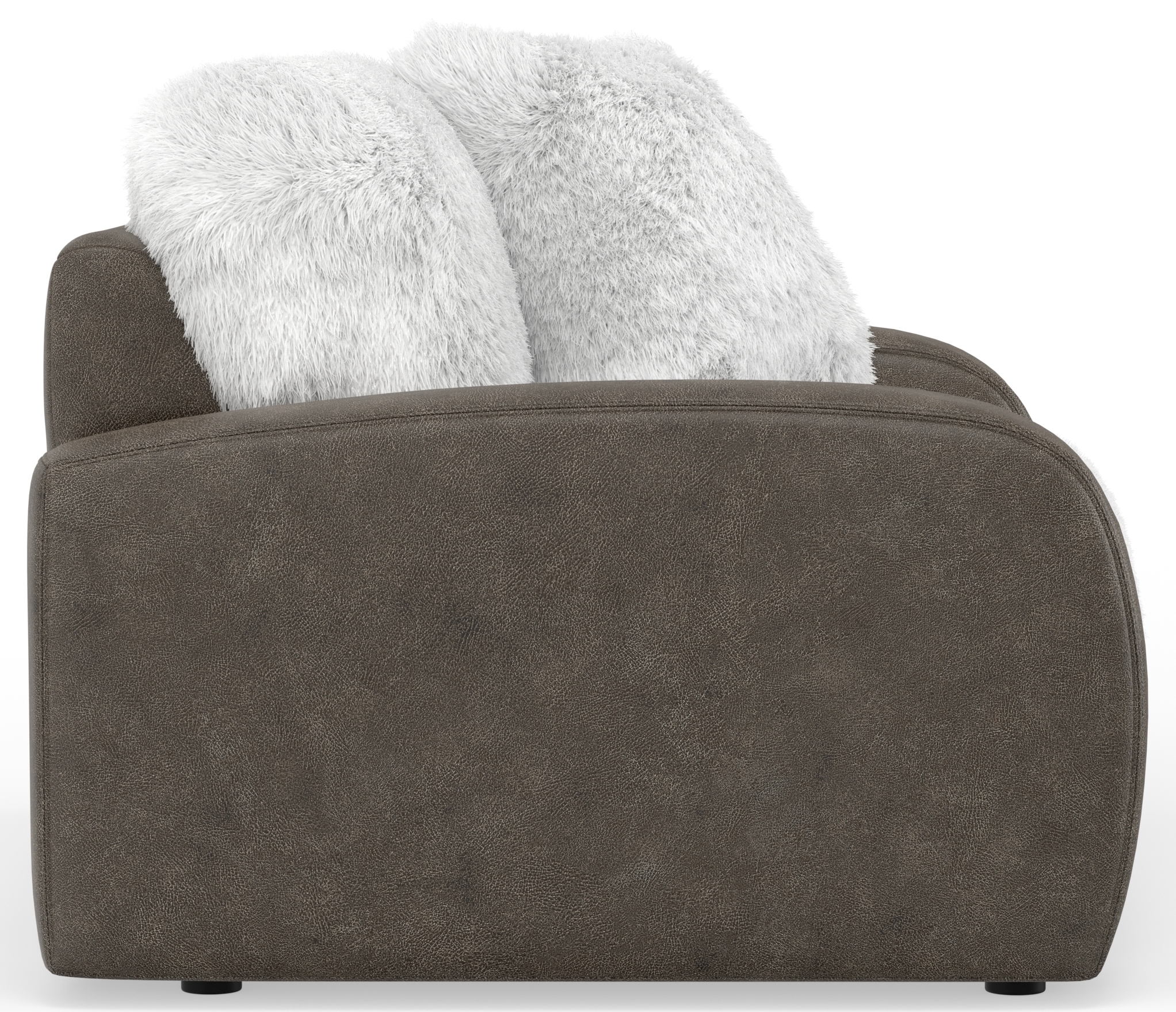 Jackson Furniture Snowball Faux Fur Chair and a Half