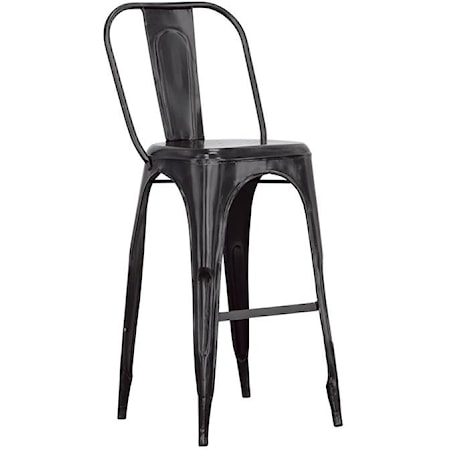 Industrial Bar Height Dining Chair