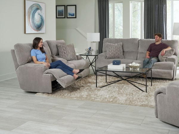 2-Piece Power Lay Flat Living Room Set