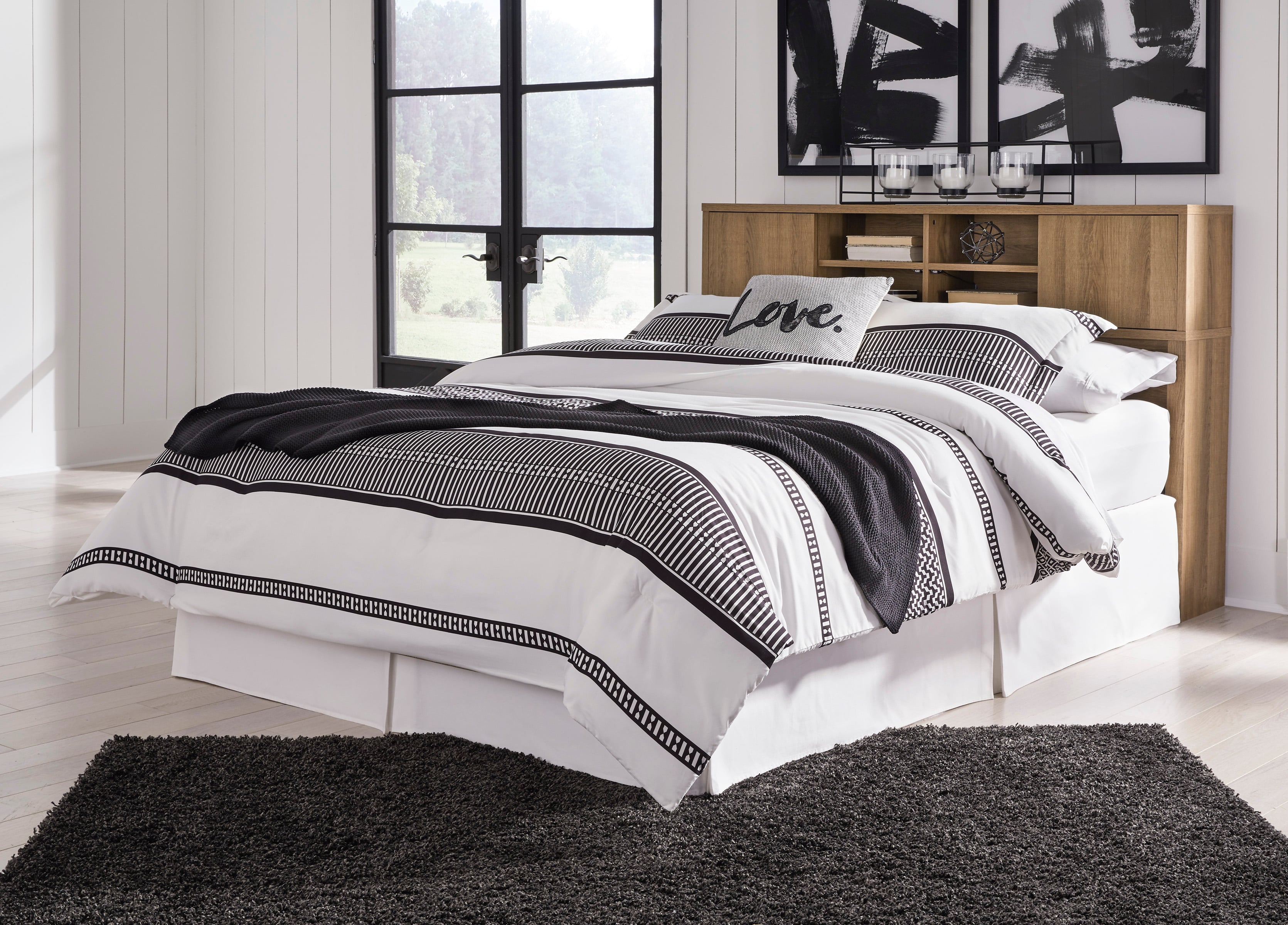 Signature Design by Ashley Thadamere B06065 Queen Storage Headboard