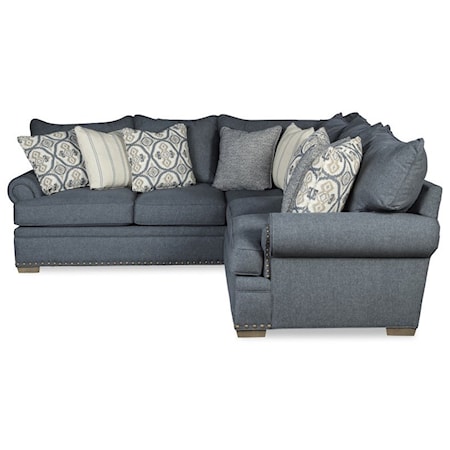 4-Seat Sectional Sofa w/ RAF Loveseat