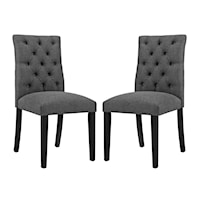 Dining Chair Fabric Set of 2