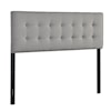 Accentrics Home Fashion Beds Full, Queen Upholstered Headboard and Bench