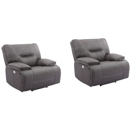Wall Hugger Power Recliner (Set of 2)