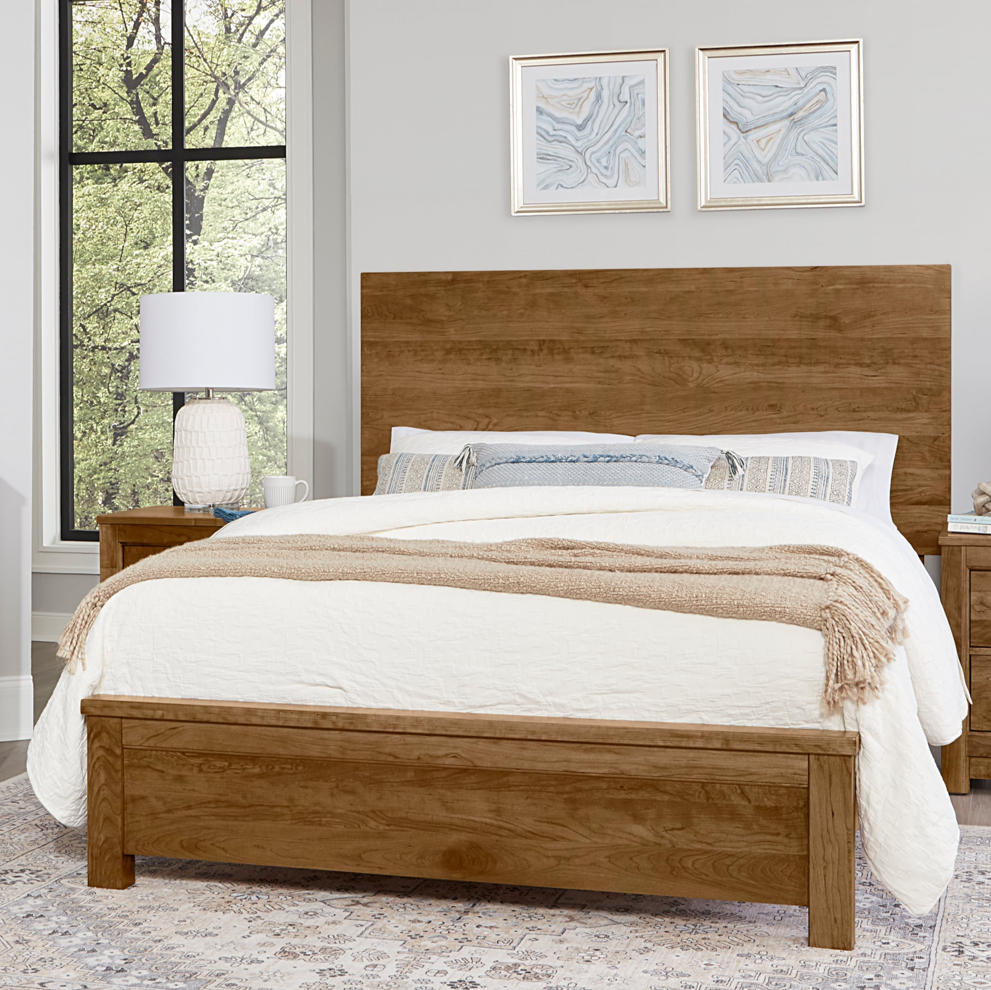 Artisan & Post Crafted Cherry King Plank Bed