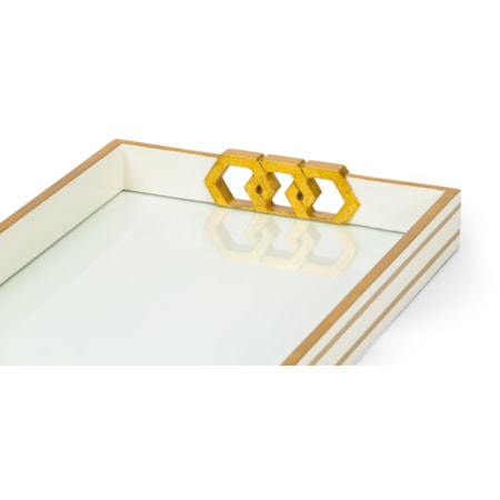 Copas Serving Tray - White