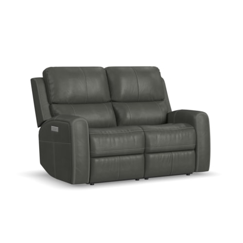Power Reclining Loveseat with Power Headrests and Lumbar