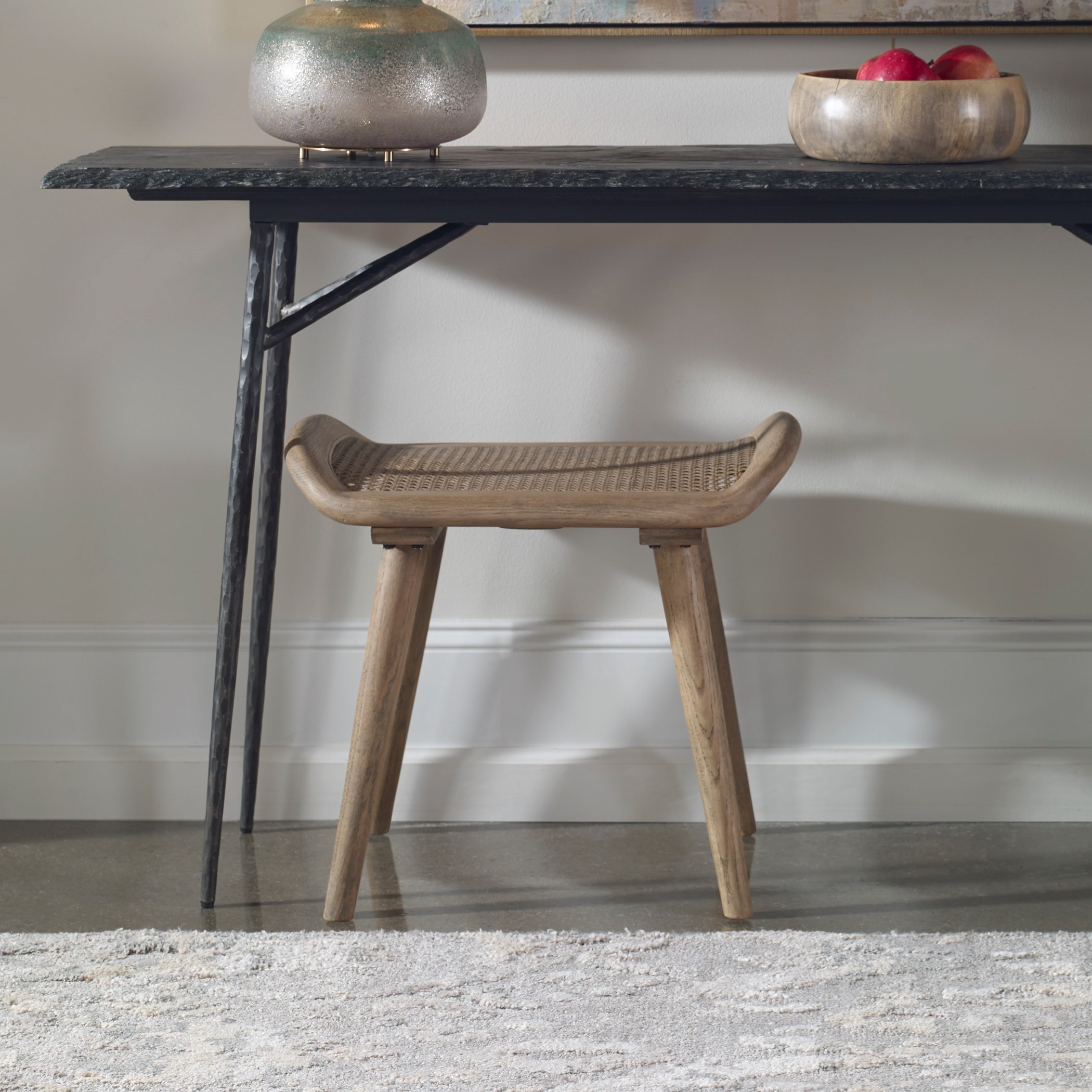 Uttermost Accent Furniture - Benches Arne Scandinavian Small Bench