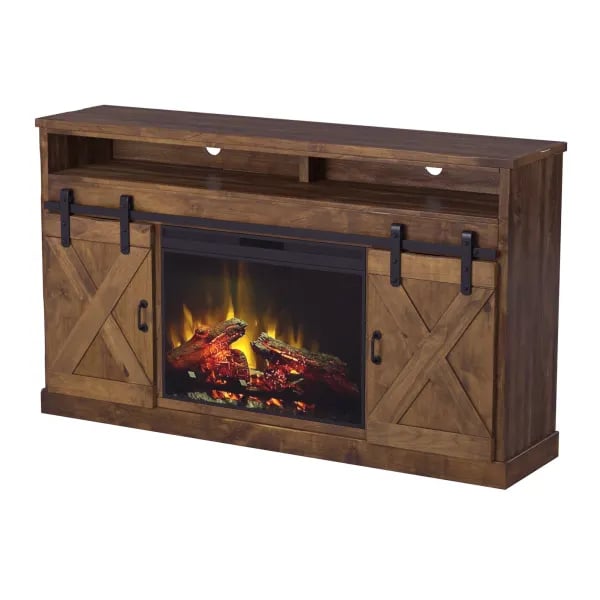 66" Fireplace Console