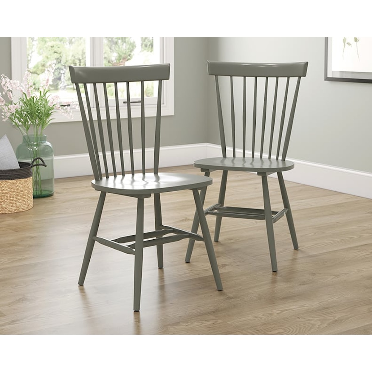 Sauder New Grange Spindle Chairs