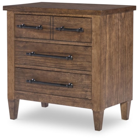 3-Drawer Bedside Chest