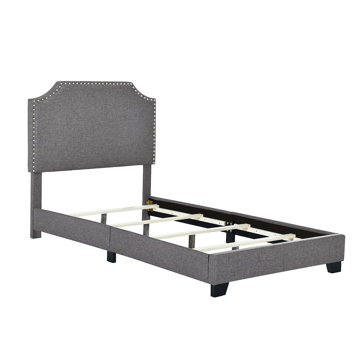 Accentrics Home Fashion Beds Twin Upholstered Bed