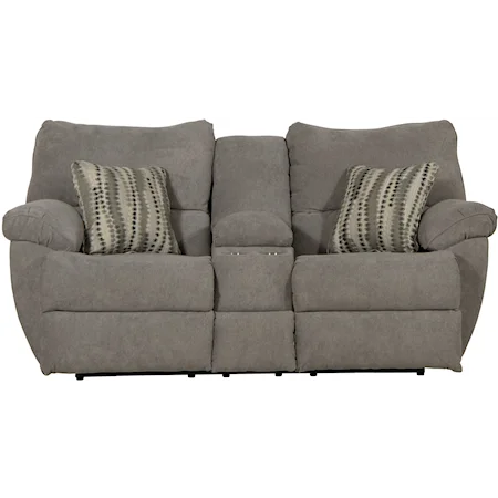 Power Reclining Console Loveseat