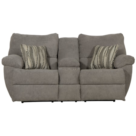 Power Reclining Console Loveseat