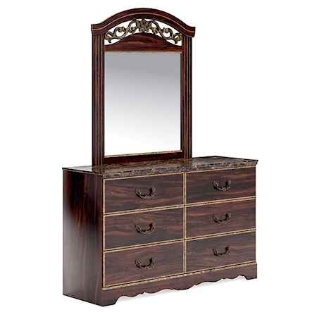 Dresser And Mirror