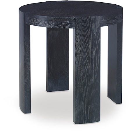 Contemporary Small Chairside Table