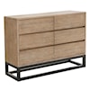 Accentrics Home Accents Modern Natural  6 Drawer Dresser