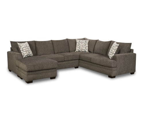 Contemporary 2-Piece Sectional Sofa