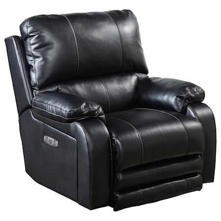 Power Lay Flat Recliner w/ Power Lumbar