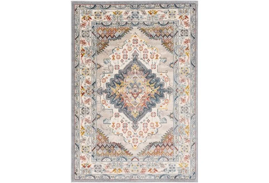 Ankara 6'7" Square Rug by Surya Rugs at Sheely's Furniture & Appliance