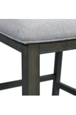 Elements International Amherst Transitional Round Standard Height Dining Table