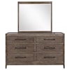 Legends Furniture Montrose Landscape Mirror