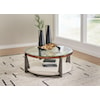 Ashley Furniture Signature Design Frazwa Coffee Table and 2 End Tables