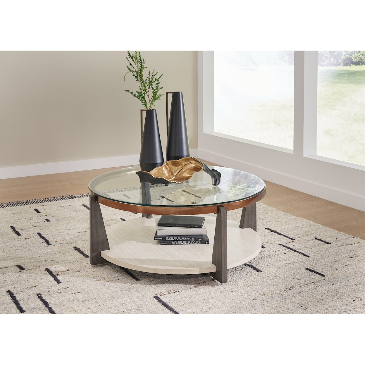 Signature Design Frazwa Coffee Table and 2 End Tables