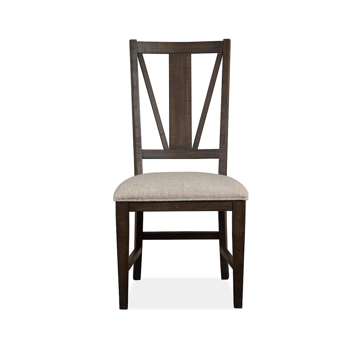 Magnussen Home Westley Falls Dining Dining Side Chair w/ Upholstered Seat