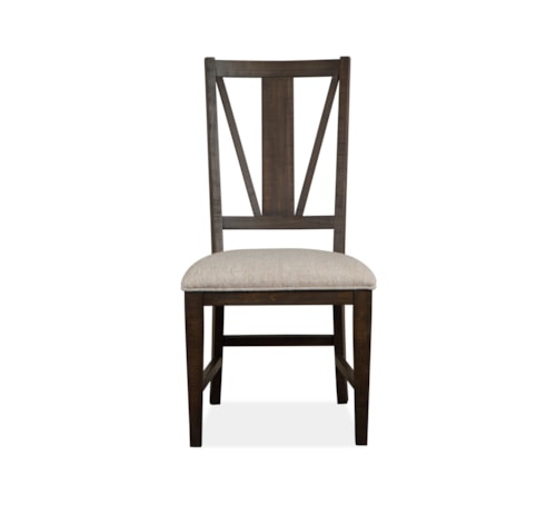 Dining Side Chair with Upholstered Seat