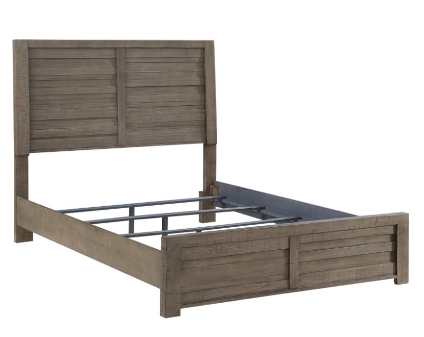 Rustic Full Panel Bed