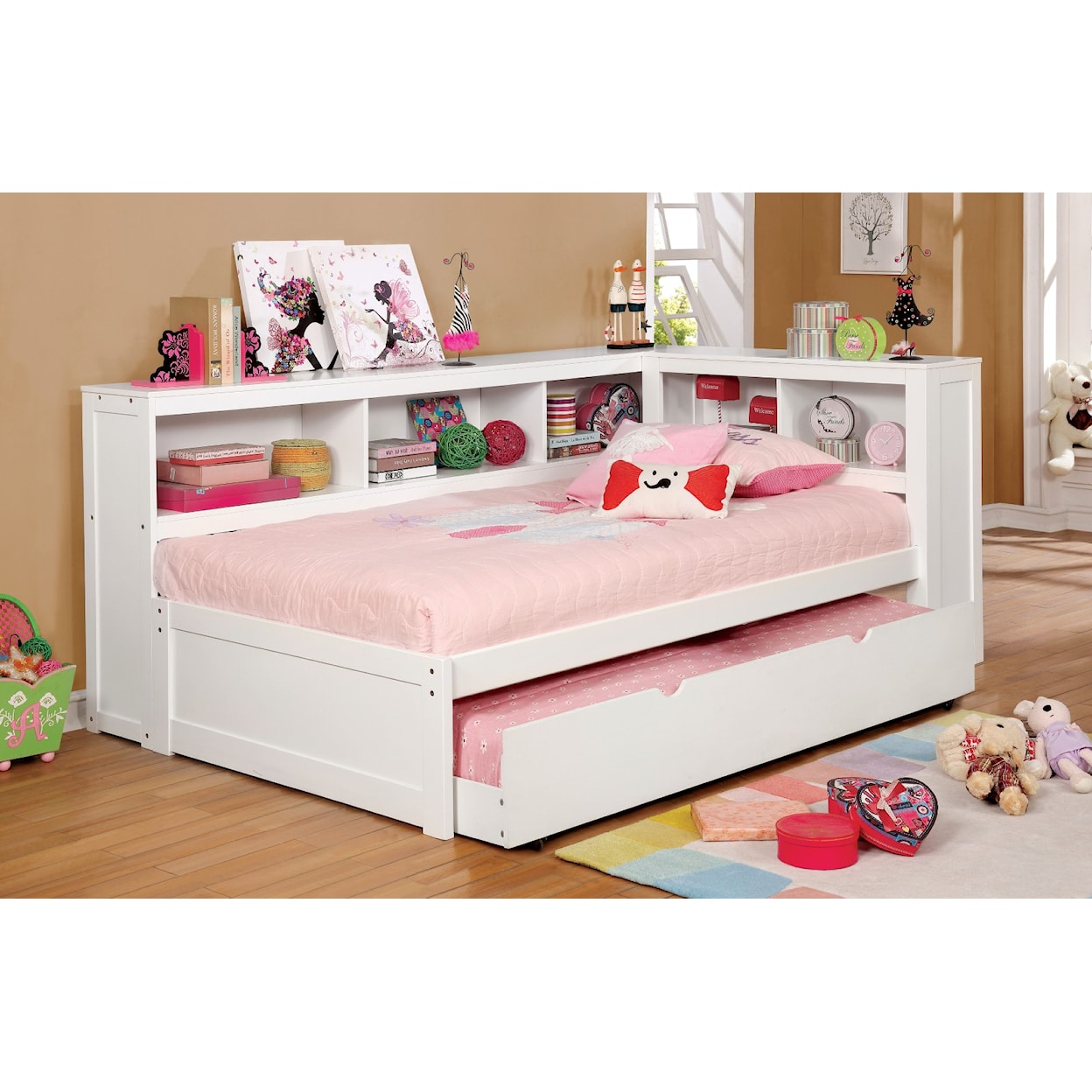 FUSA Frankie Twin Daybed with Trundle