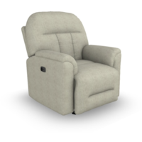 Casual Manual Swivel Glider Recliner