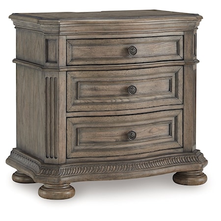 3-Drawer Nightstand