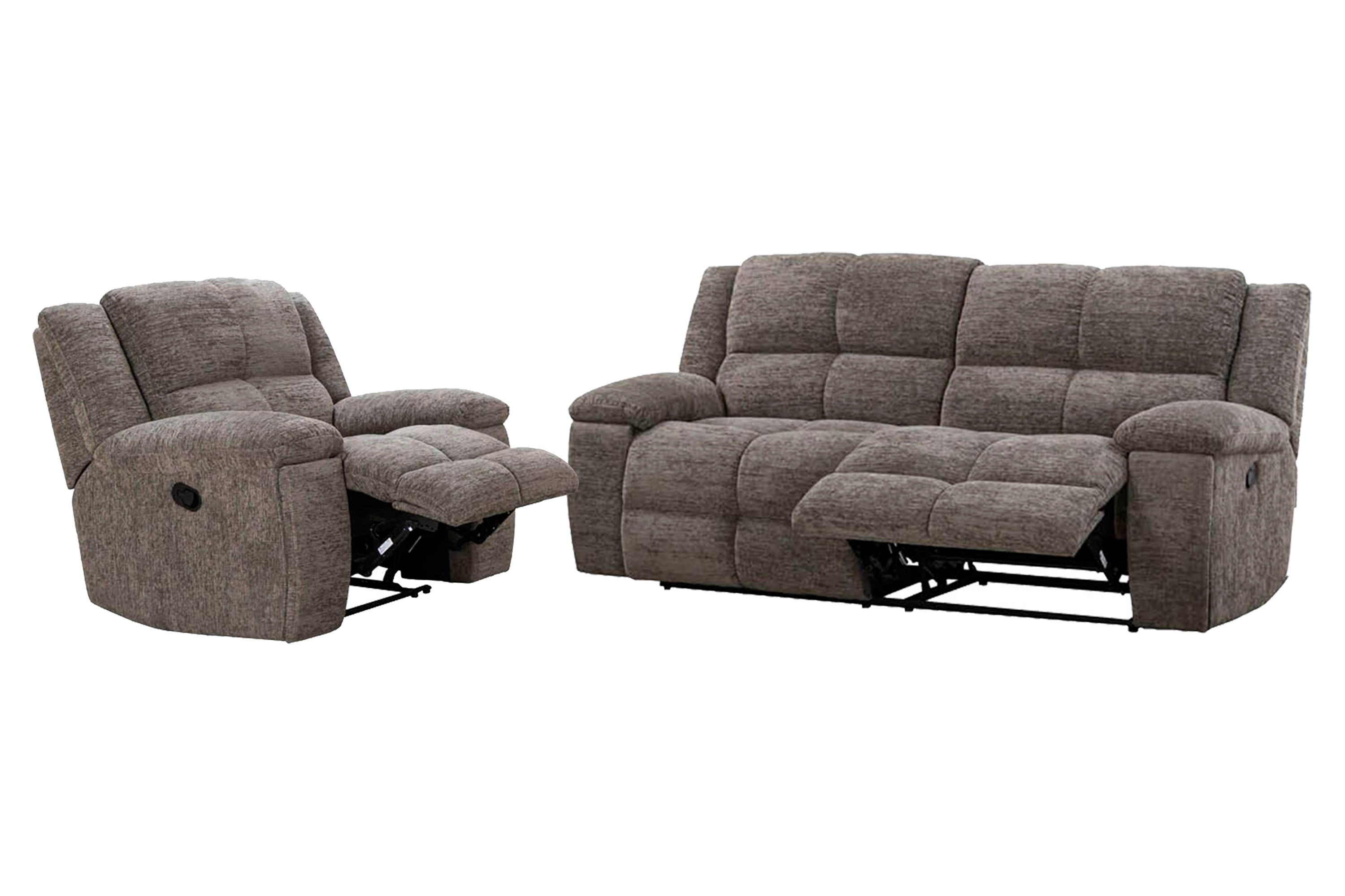 Reclining Sofa and Recliner Living Room Set