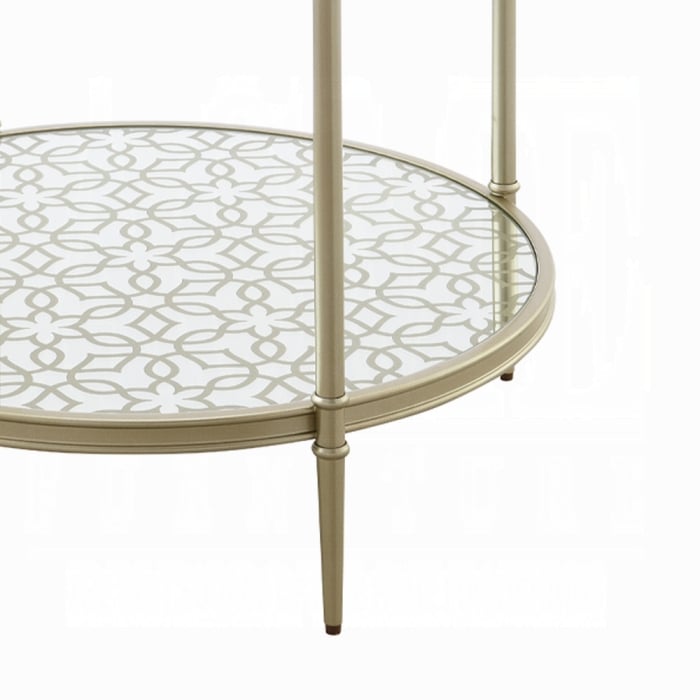 Acme Furniture Zaba Round End Table