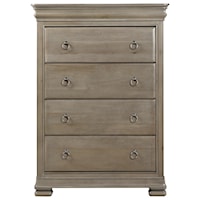 Transitional 4-Drawer Chest