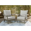 Ashley Furniture Signature Design Visola Set of 2 Lounge Chairs w/ Cushion
