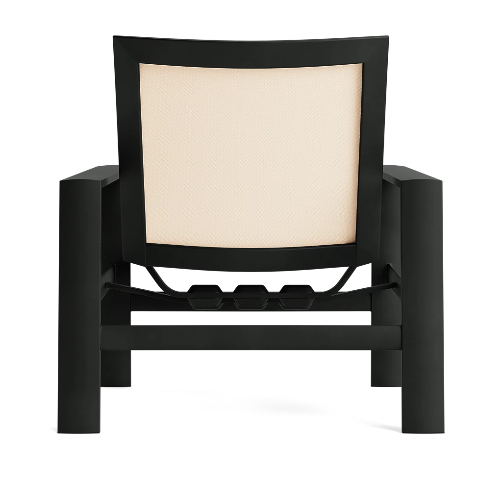 Modern Sling Motion Lounge Chair