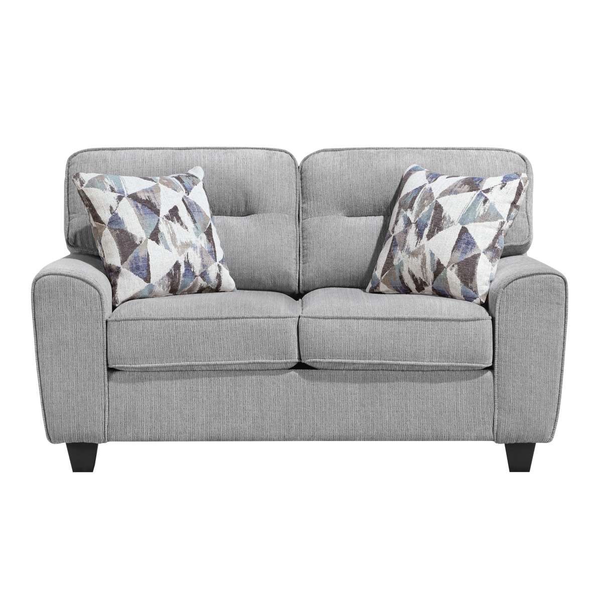 Homelegance Bennett Loveseat with Accent Pillows