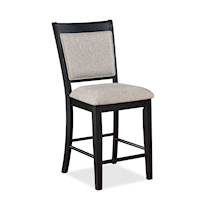Fulton Transitional Counter Height Upholstered Chair