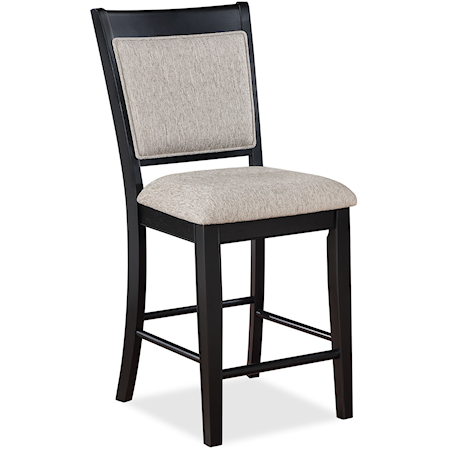 Fulton Transitional Counter Height Upholstered Chair