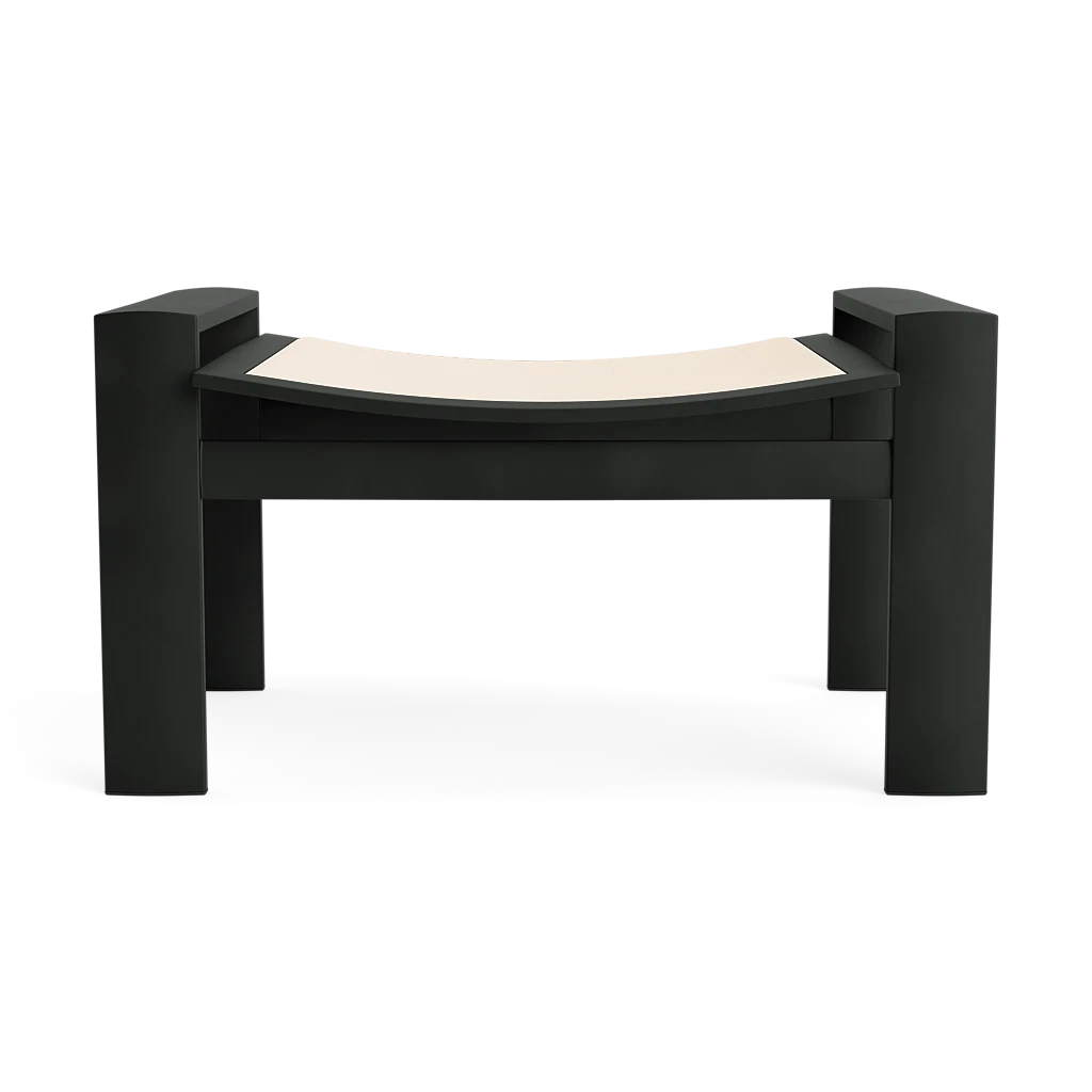 Modern Parabolic Sling Chair Ottoman